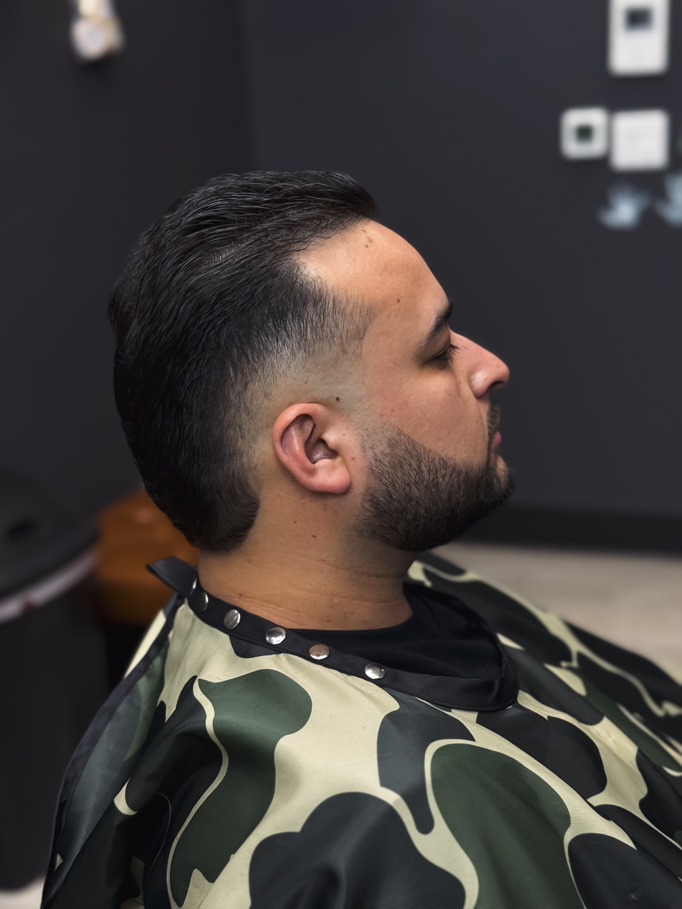 Haircut and natural beard detail by DNA Barbershop